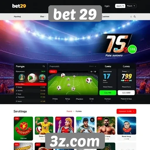 Experiência do usuário na navegação do site bet 29